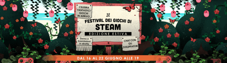 Steam Game Festival wallpaper logo