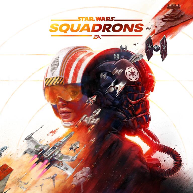 Star Wars Squadrons trailer wallpaper logo EA Motive