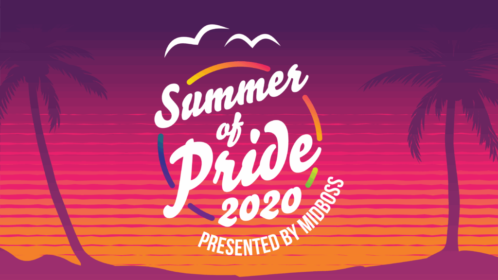 Summer of Pride 2020 Steam streamer wallpaper logo