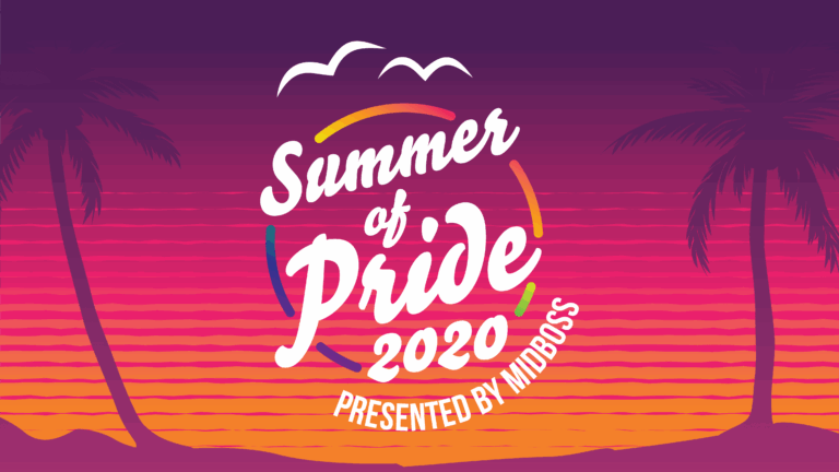 Summer of Pride 2020 Steam streamer wallpaper logo