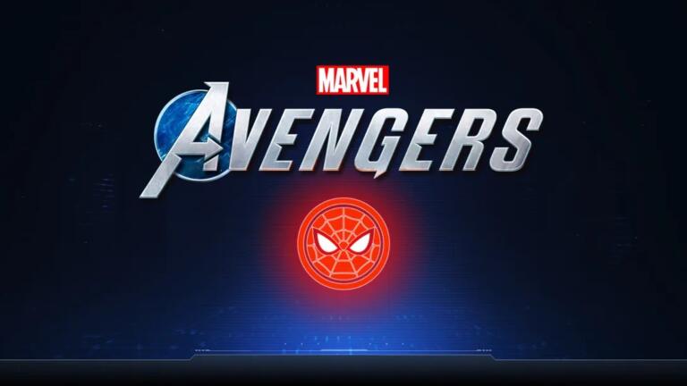 marvel's avengers spider-man wallpaper logo