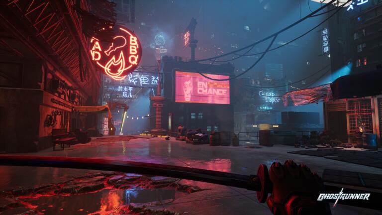 GhostRunner Data Di Uscita 27 ottorber 2020 Cyberpunk Visuale