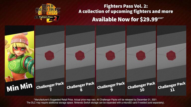 super smash bros ultimate fighter pass vol.2