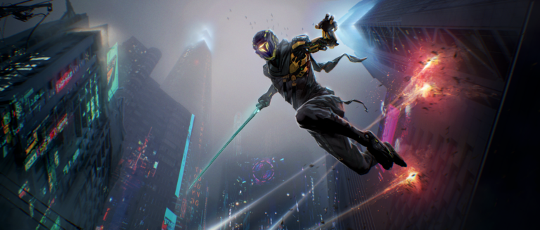 GhostRunner 4k wallpaper Cyberpunk