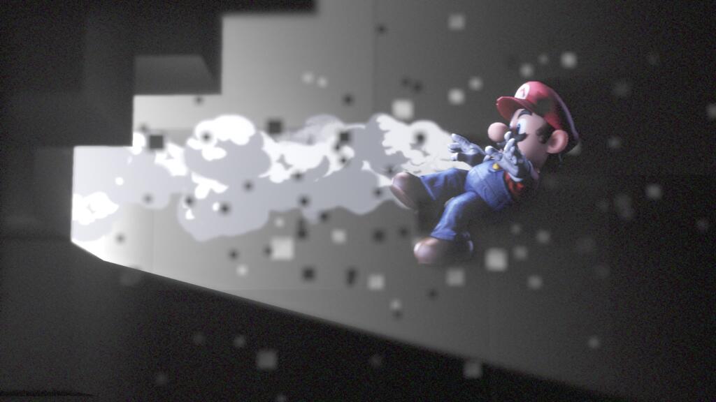 super smash bros ultimate minecraft