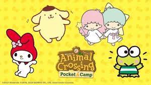 Animal Crossing New Horizon x Sanrio l’azienda di Hello Kitty