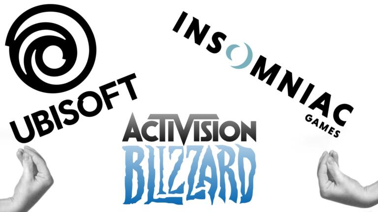 Ubisoft Insomniac Games Activision Blizzard molestie