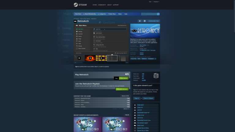 RetroArch arriva su Steam, cosa cambia? Lo abbiamo provato