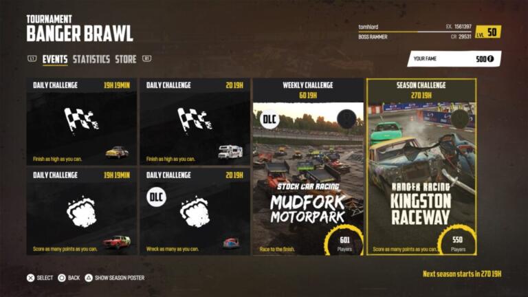 Wreckfest si aggiorna con il classico BugBear Rally Trophy e Banger Brawl