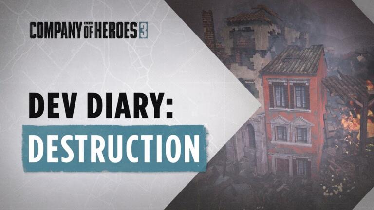 Company of Heroes 3 distruzione