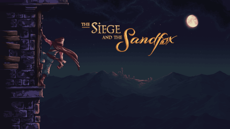 The Siege and the Sandfox stealth metroidvania 16 bit