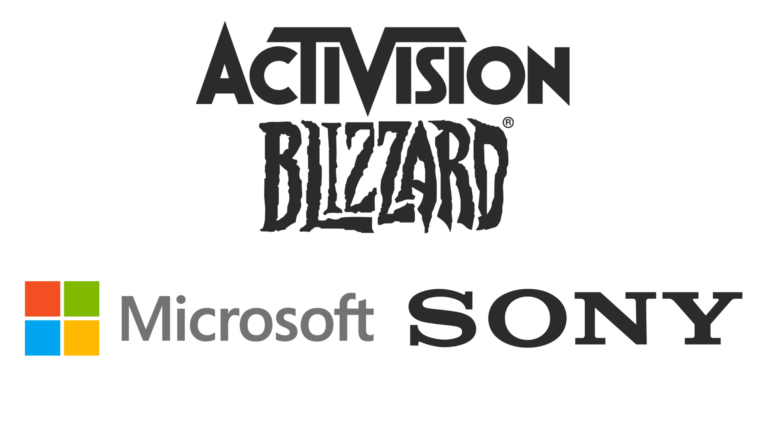 Microsoft Sony Activision Blizzard logo