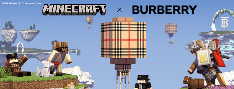 Minecraft x Burberry