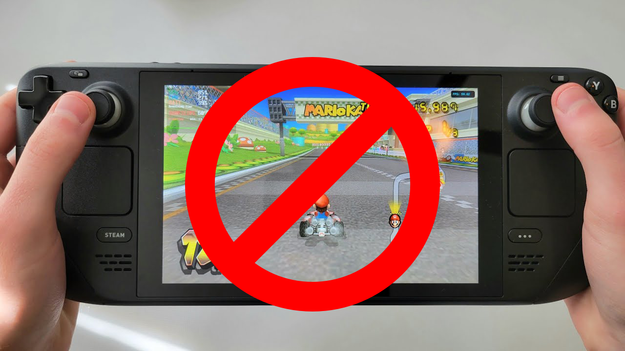 Steam Deck con Dolphin Emulator
