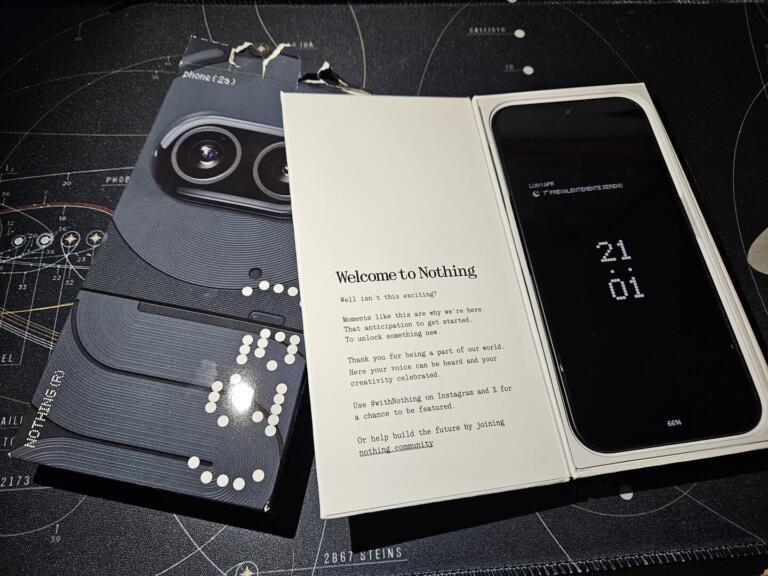 Nothing Phone 2a: gaming mobile a 350€