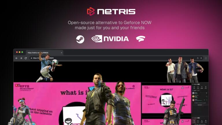 Netris, il Google Stadia open source e self-host