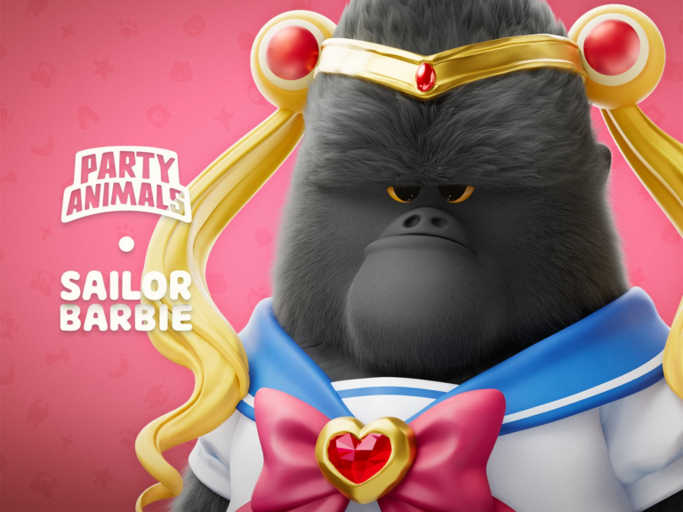 Arriva Sailor Moon in Party Animals