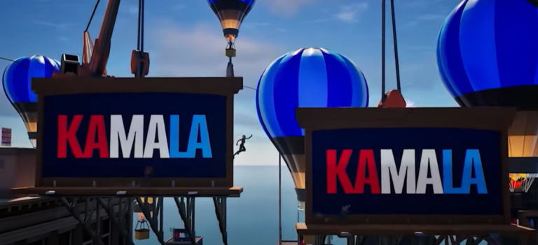 Fortnite come strumento politico, la campagna presidenziale di Kamala Harris accompagna la nuova mappa Freedom Town