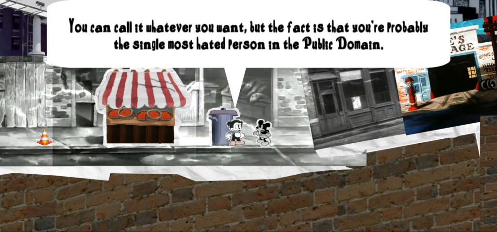 The Public Domain: The Game, Il Gioco di Topolino Ambizioso