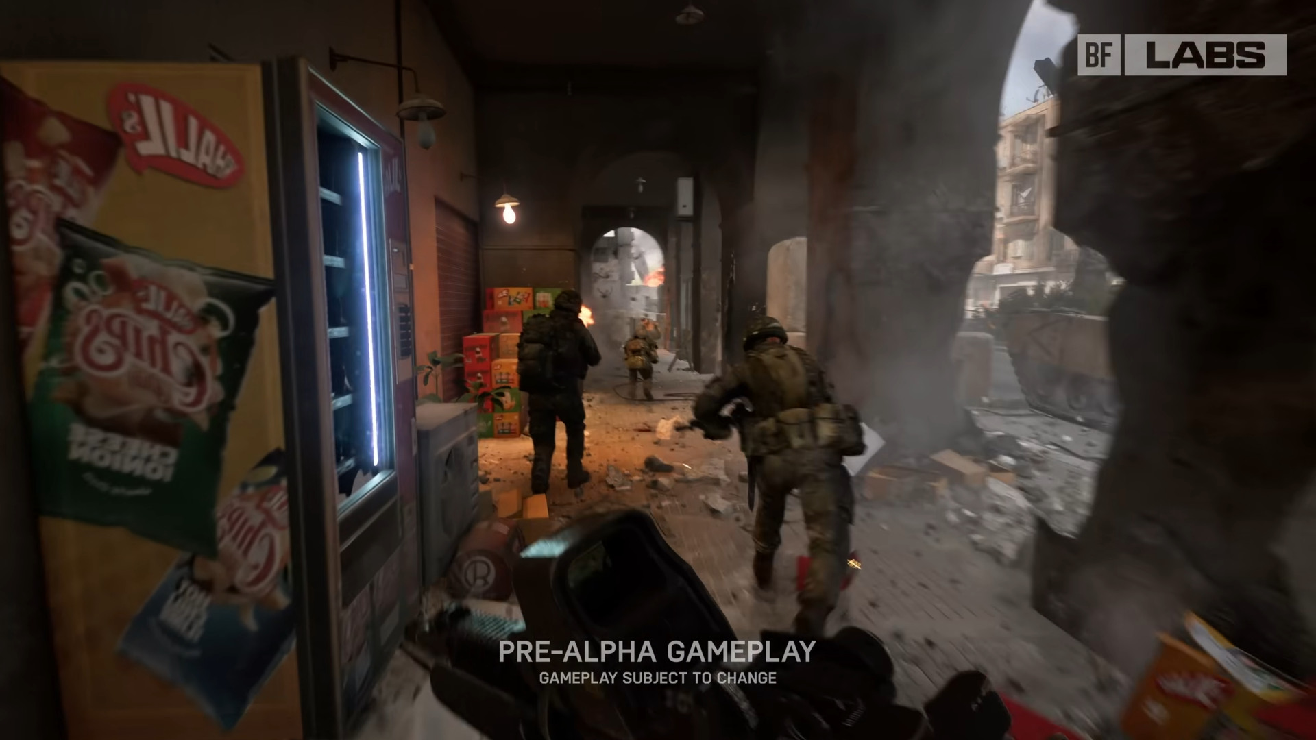 Battlefield Studios per il nuovo videogioco Battlefield. Coinvolta anche la community con l'iniziativa Battlefield Labs