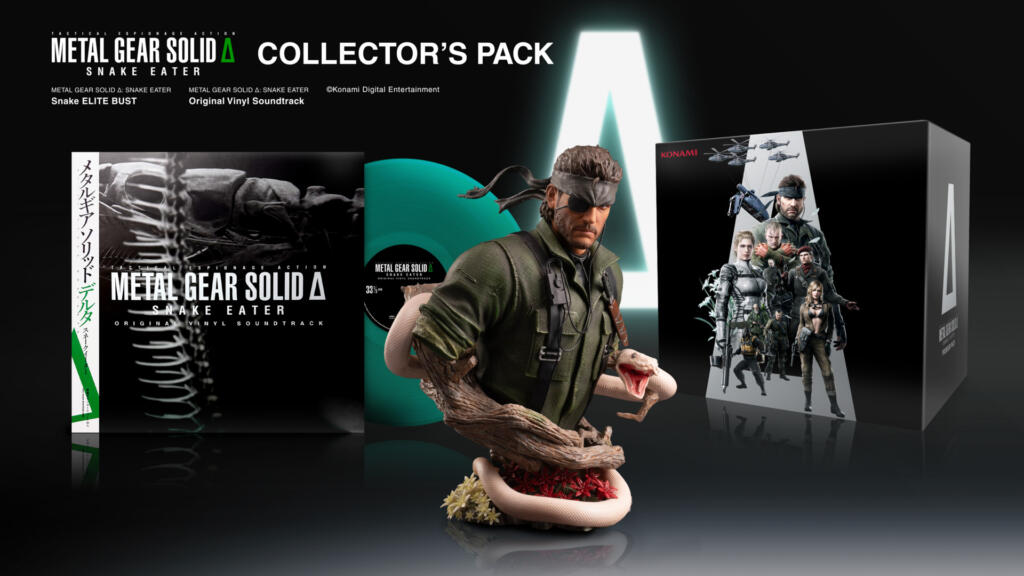 Metal Gear Solid Delta Snake Eater Collectors Pack