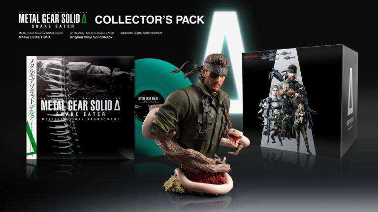 Metal Gear Solid Delta Snake Eater Collectors Pack