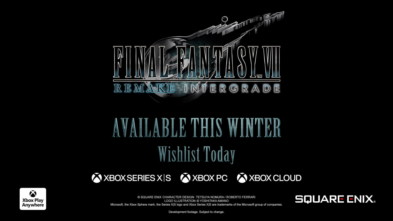 Final Fantasy VII Remake Intergrade in arrivo su Xbox Series XS Annuncio ufficiale e dettagli sul lancio