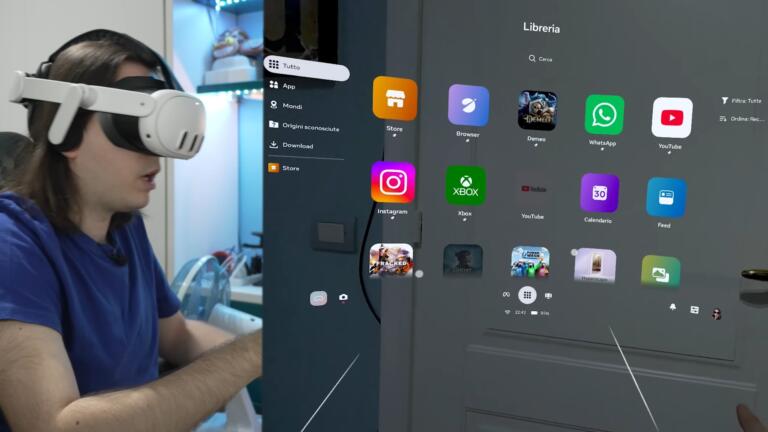Meta Quest 3 rivoluziona l’esperienza VR: ecco la nuova interfaccia Navigator!