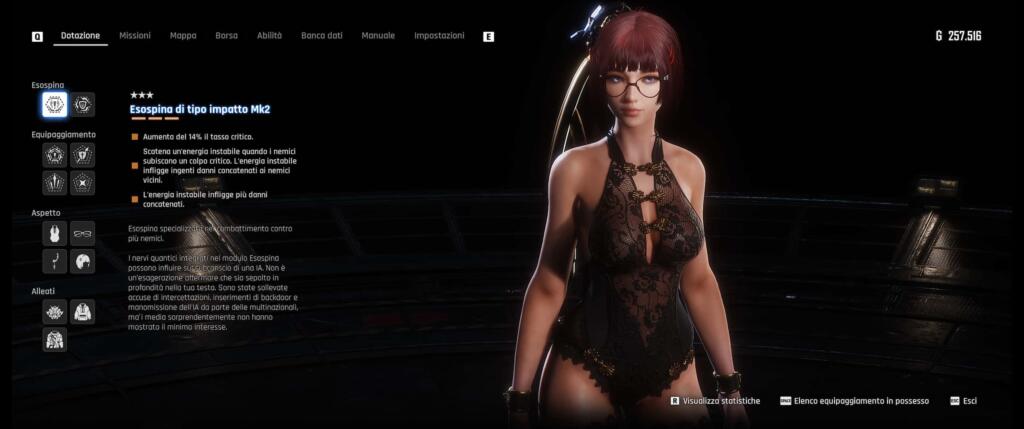 Tracciatore di lattine per Stellar Blade utile per sbloccare il Black Pearl Outfit
