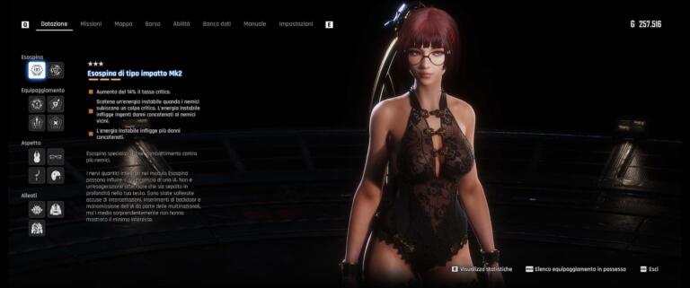 Tracciatore di lattine per Stellar Blade utile per sbloccare il Black Pearl Outfit