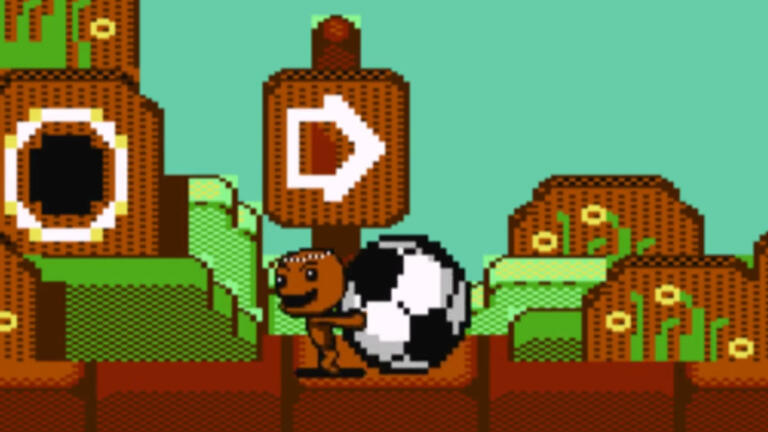 LittleBigPlanet Commodore 64 Demake