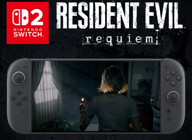 Residen Evil requiem Screen ufficiali versione Switch 2