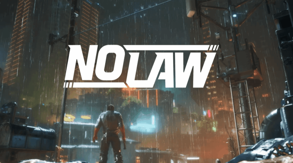 Neon Giant,The Ascent, NO LAW cyberpunk noir story driven