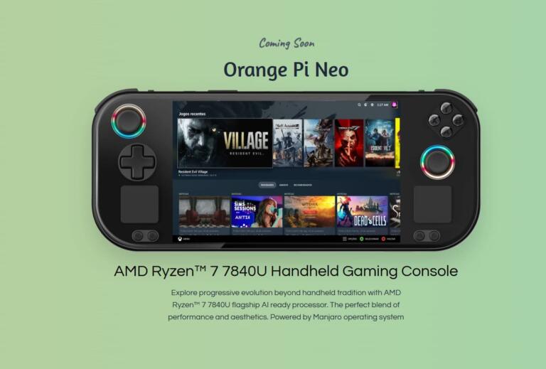 Il progetto handheld Orange Pi Neo con Manjaro Linux viene messo “on ice” a causa dell’aumento dei prezzi dei componenti