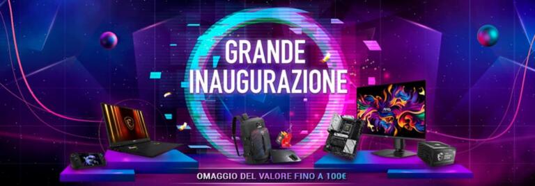 MSI lancia il proprio store in Italia: presenti vari sconti di lancio