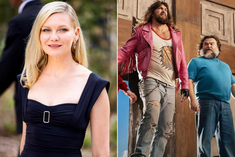 Kirsten Dunst Minecraft Movie Squared Jason Momoa Jack Black