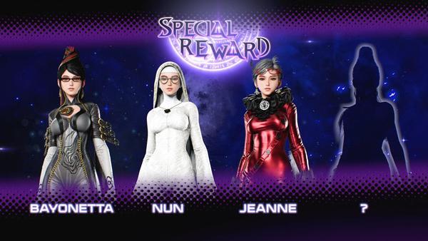 Stellar Blade presenta una collaborazione speciale con Bayonetta, proponendo quattro costumi: Bayonetta, Nun, Jeanne e un personaggio misterioso in silhouette