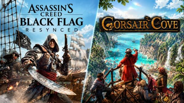 Corsair Cove E Assassin's creed Black Flag insieme