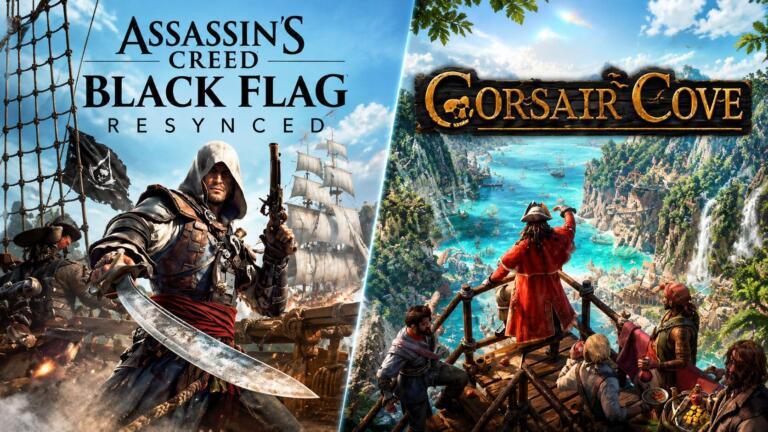 Corsair Cove E Assassin's creed Black Flag insieme