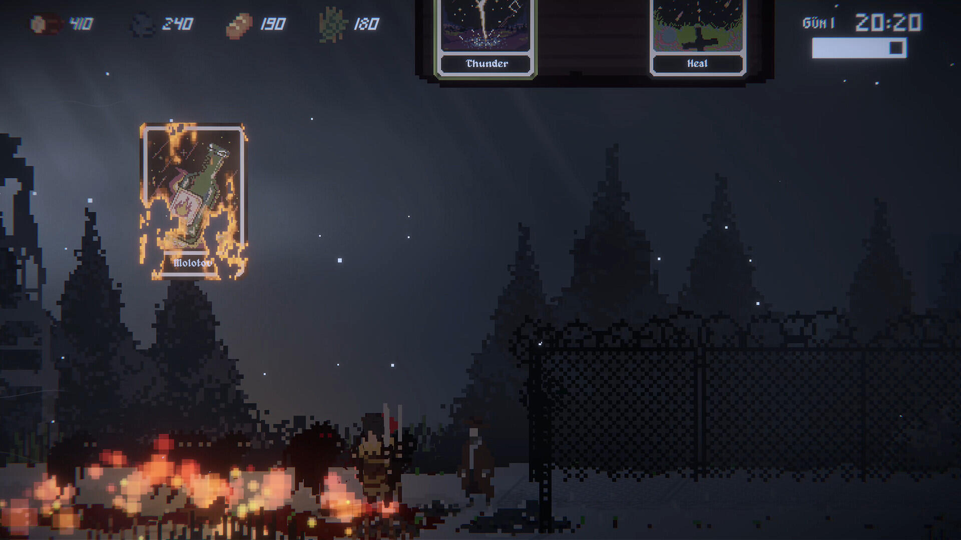 Diseased screenshot gameplay con esplorazione e difesa dalle orde