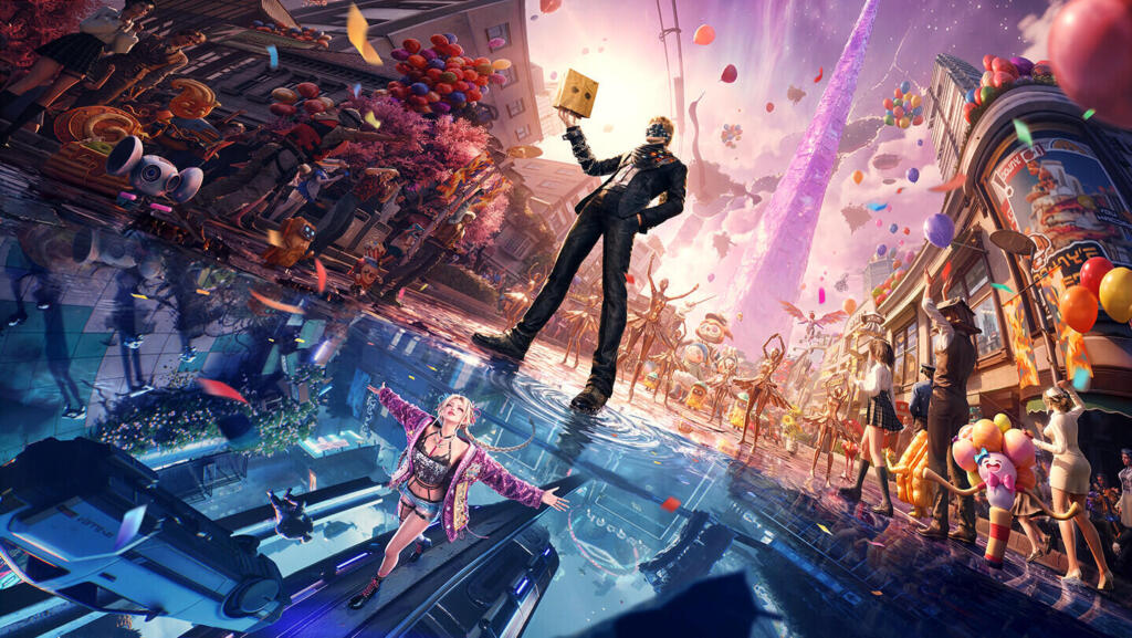 Ordinary Oddness: panorama ufficiale di Elysian Skies citt&agrave; futuristica sospesa sulle nuvole