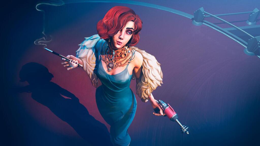 Satellite Odyssey Jupiter: artwork ufficiale dell'horror fantascientifico decopunk di Antifreeze Games