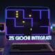 Fotografia e render ufficiale di THE 800XL con la tastiera meccanica, la scocca crema e marrone e il joystick THECXSTICK