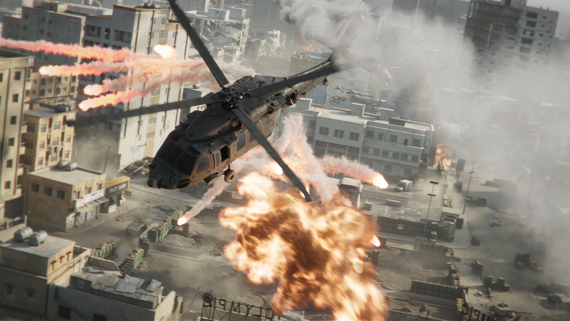 Screenshot in-game di una sessione di combattimento tattico in Delta Force