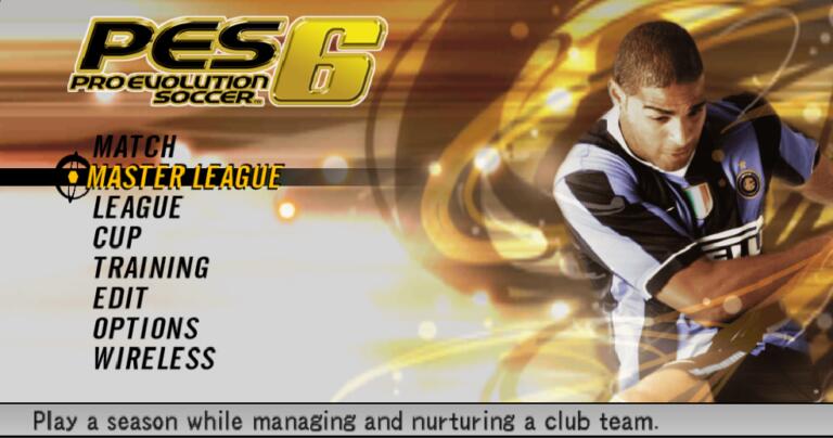 Pes 6 Versione Browser PSP