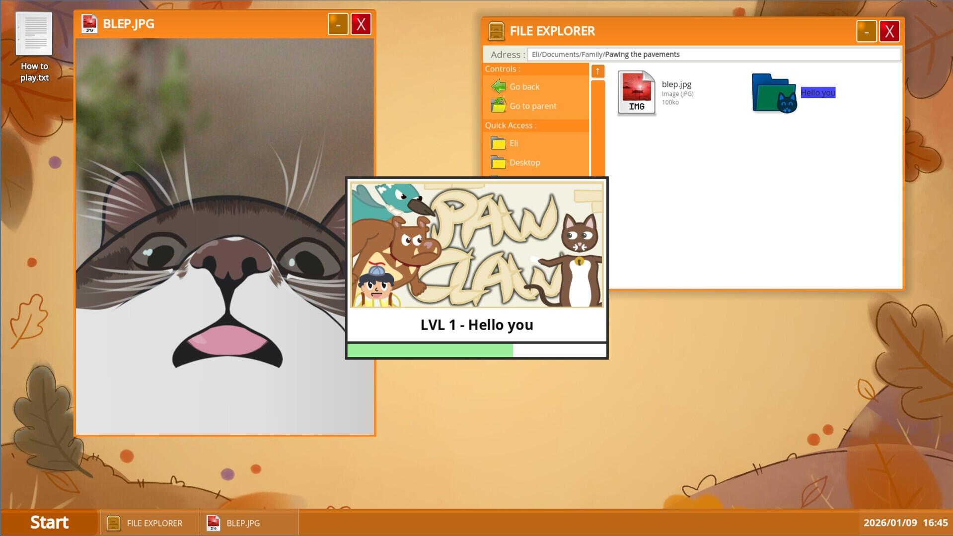 Screenshot di un minigioco narrativo incentrato sui ricordi d amore in MyDear.exe