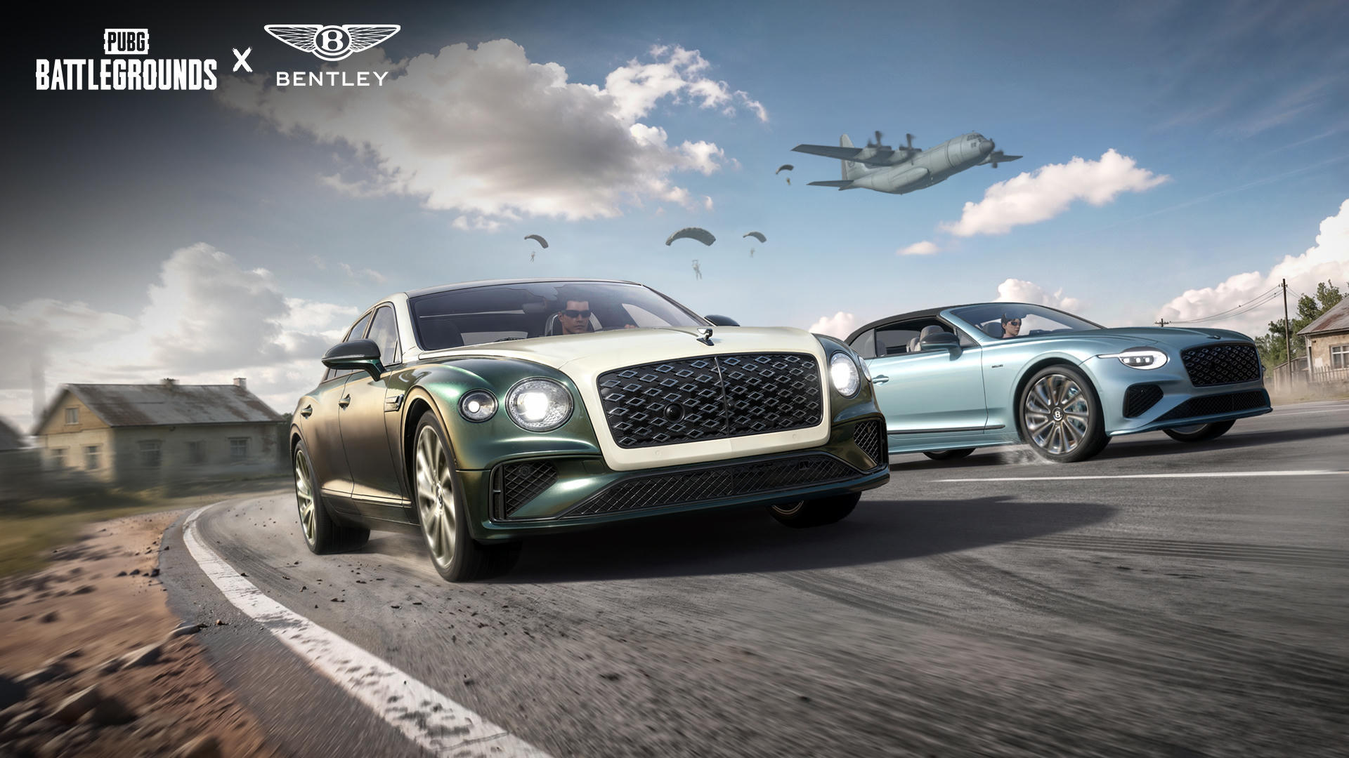 La berlina di lusso Flying Spur Mulliner in PUBG: BATTLEGROUNDS
