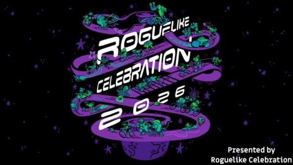 Artwork promozionale ufficiale della Roguelike Celebration 2026 su Steam