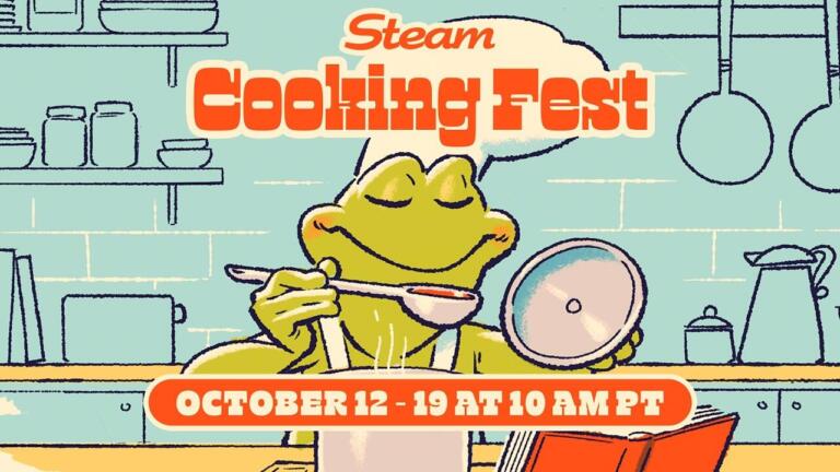 Artwork promozionale per il Festival della cucina di Steam 2026