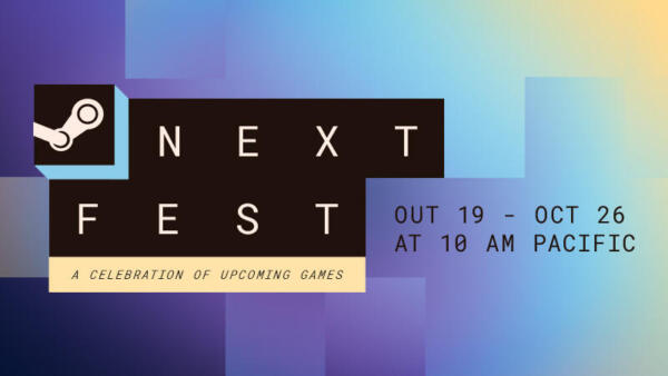 Artwork promozionale per la rassegna Steam Next Fest